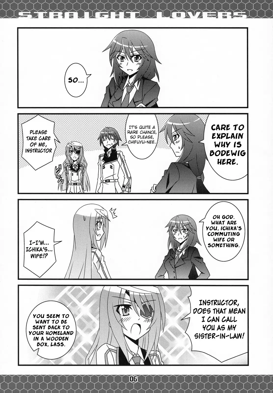 Infinite Stratos - Straight Lovers (Doujinshi) Chapter 0 5